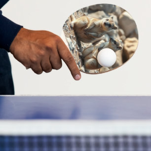 Two Aussie Rottnest IsLand Quokkas, Ping Pong Paddle
