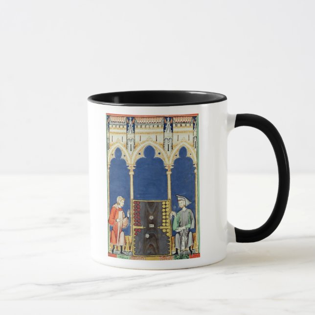Two Backgammon Players Mug (Right)