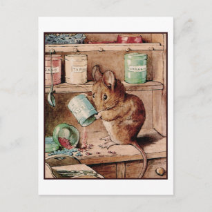 Two Bad Mice by Beatrix Potter Postcard
