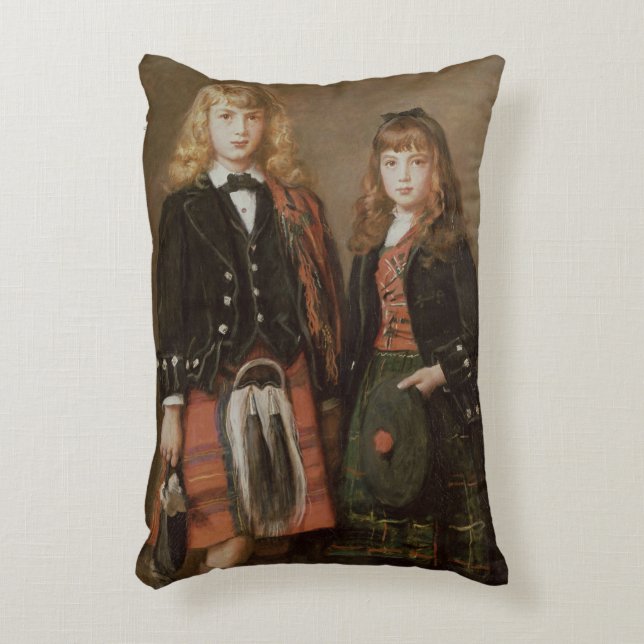 Two Bairns Decorative Cushion (Front(Vertical))