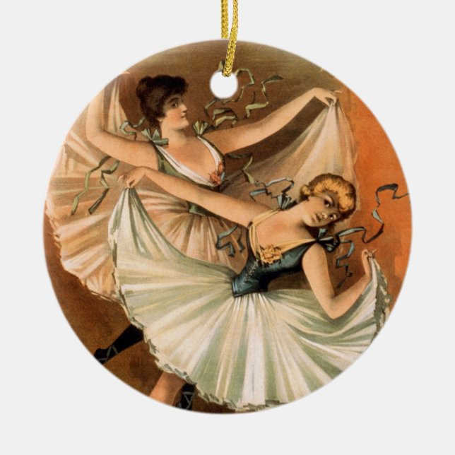 Two Ballerinas ornament (Front)