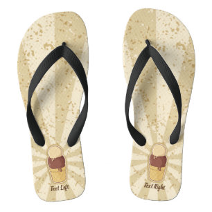 Two Balls Ice Cream Cup Thongs