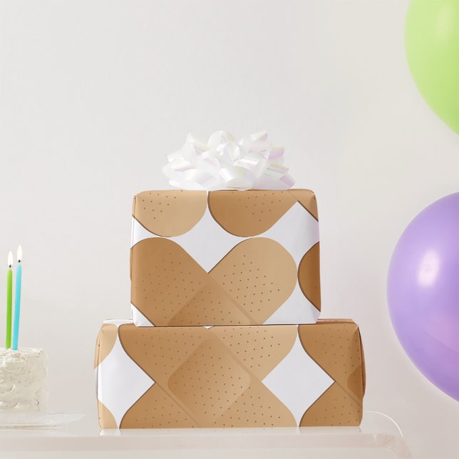 Two Bandaids Wrapping Paper (Creator Uploaded)