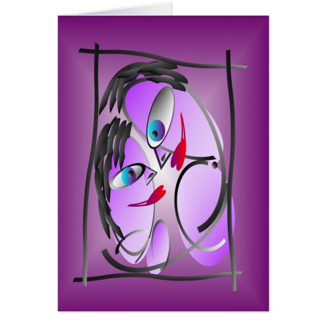 Two become one in purple (Front)