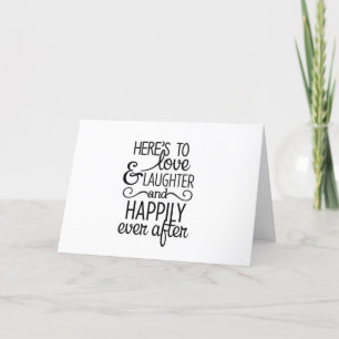 *TWO BECOME ONE THEN COMES THE FUN* CARD