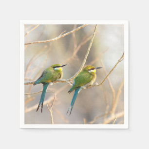 Two Bee-eaters Napkin