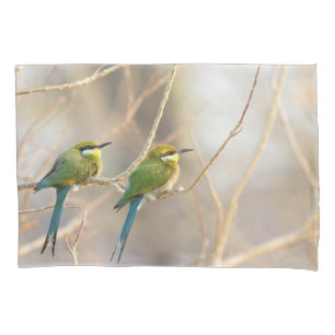 Two Bee-eaters Pillowcase