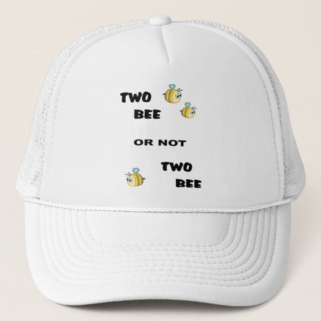 Two Bee Trucker Hat (Front)