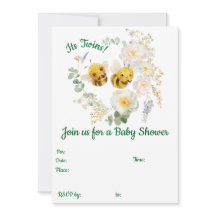 Two Bees Invitation