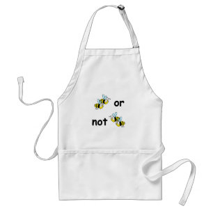 Two Bees or Not Two Bees Standard Apron