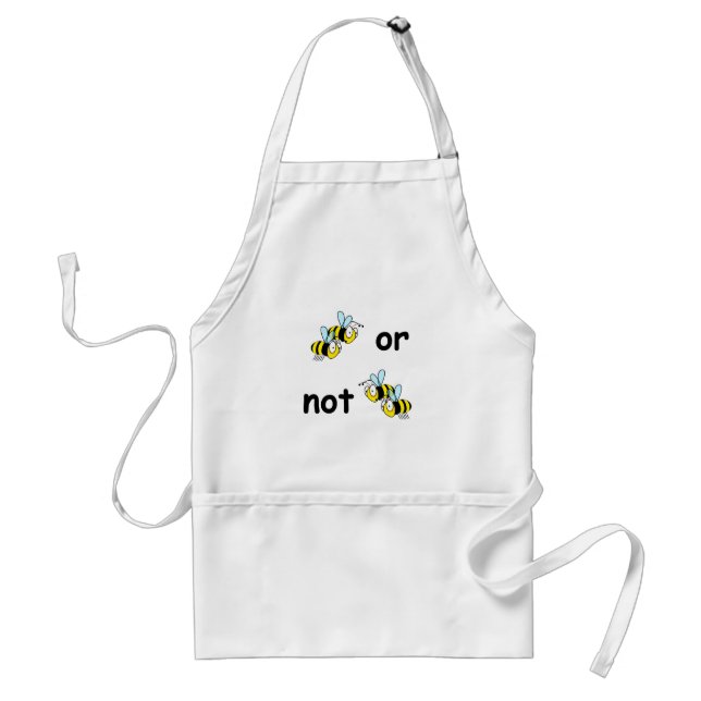 Two Bees or Not Two Bees Standard Apron (Front)