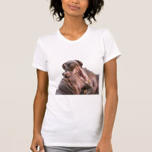 Two Big Mouth Hippo's T-shirt