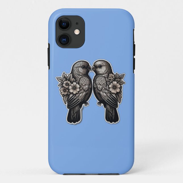 Two bird Case-Mate iPhone case (Back)