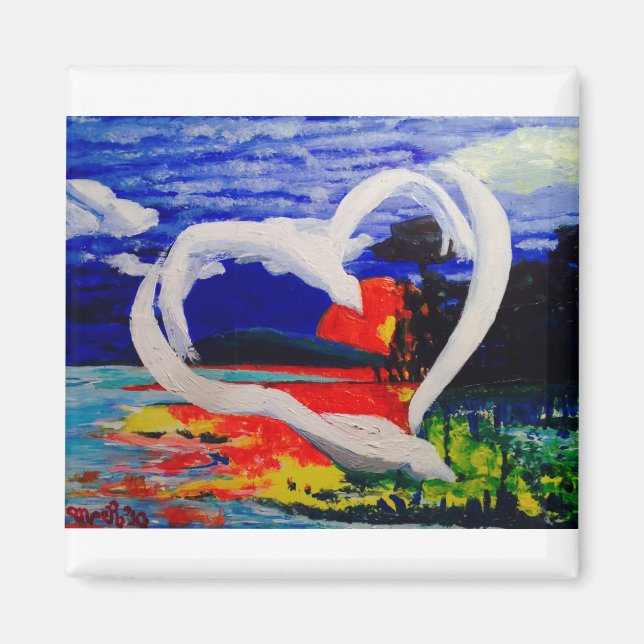 Two Birds Concept Magnet (Front)