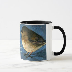 Two Birds Facing: Coffee, Conversation, Friendship Mug