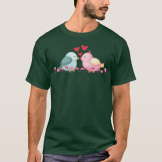 two birds kissing family T-Shirt