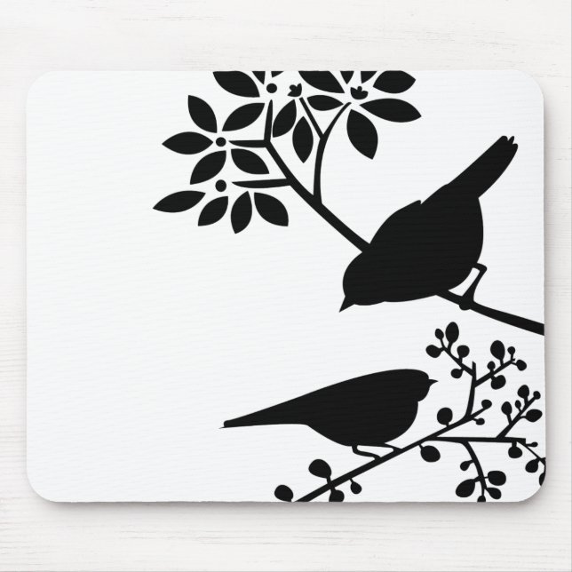 Two Birds Mousepad (Front)