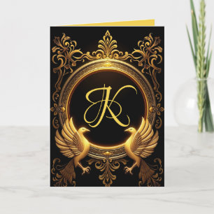 Two Birds Personalised Folded Note Card