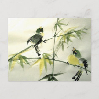 Two Birds Postcard