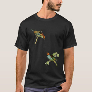 Two birds vintage retro garden T-Shirt