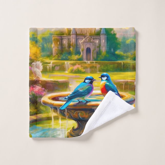 Two Birds Wash Cloth (Wash Cloth)