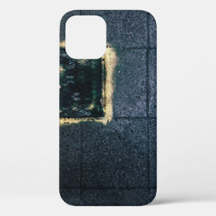 Two black and brown wooden boards iPhone 12 case