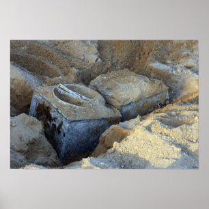 Two box-type devices packed poster