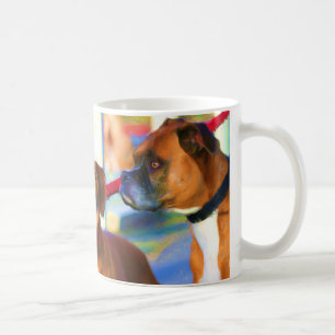 Two Boxers Art mug