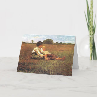 Two Boys Card