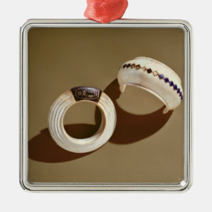 Two bracelets, from the Tomb of Tutankhamun Metal Ornament