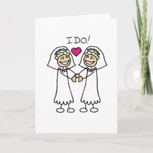 Two Brides Card