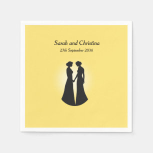 Two Brides Napkin