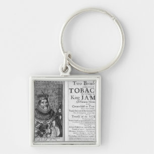 'Two Broadsides Against Tobacco Key Ring