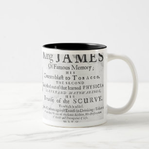 'Two Broadsides Against Tobacco Two-Tone Coffee Mug