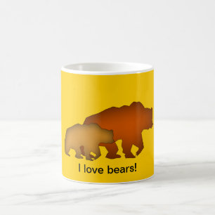Two Brown Bears Mug