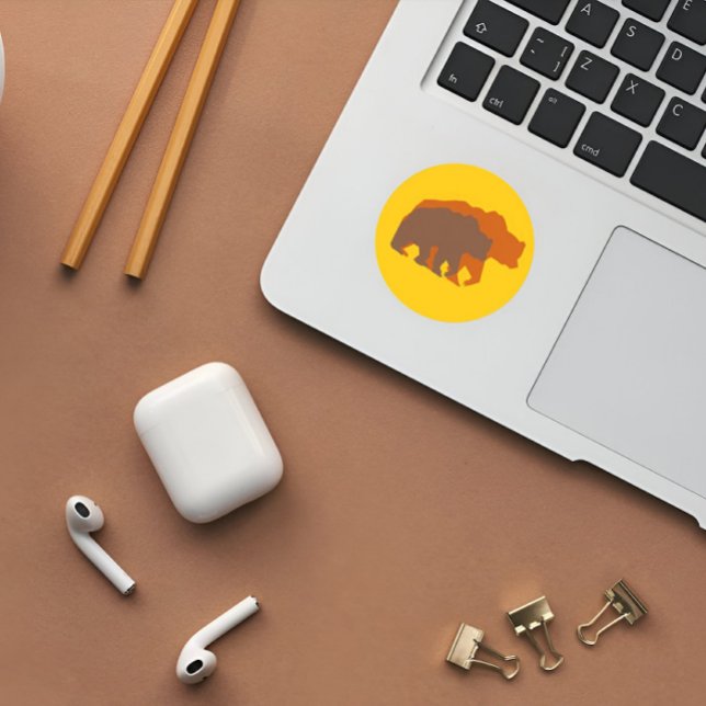 Two Brown Bears Sticker (Creator Uploaded)