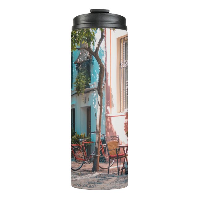 Two brown table outside thermal tumbler (Front)