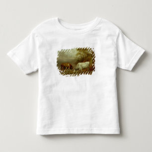 Two Bulls with Locked Horns, 1653 Toddler T-Shirt