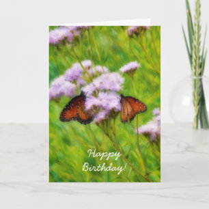 Two Butterflies Butterfly Friend Birthday Card