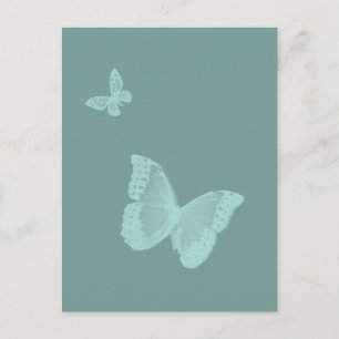 Two Butterflies Postcard