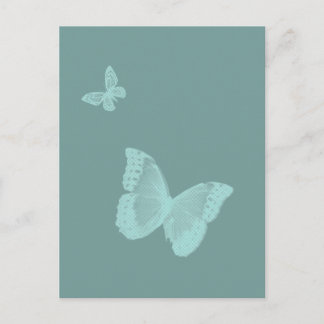 Two Butterflies Postcard