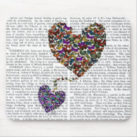 Two Butterfly Hearts