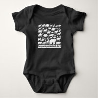Two-by-Two Baby One-piece Bodysuit