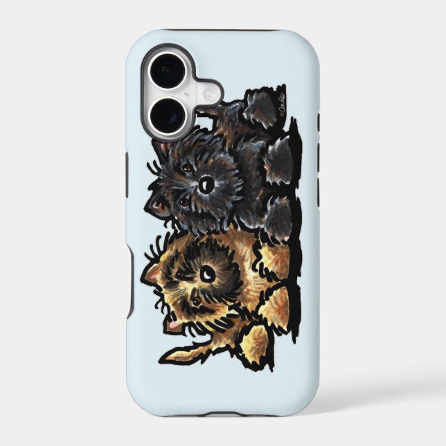 Two Cairn Terriers (Back)