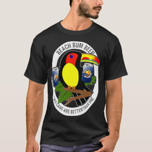 Two Cans Are Better Than One Funny Toucan Beer T-Shirt