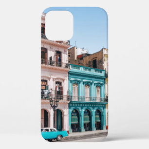 TWO CARS PARKED OUTSIDE BUILDING iPhone 12 CASE