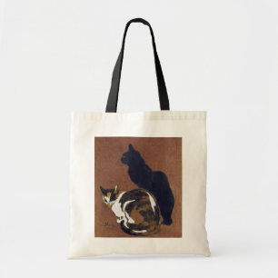 Two Cats, Alexandre Steinlen Tote Bag