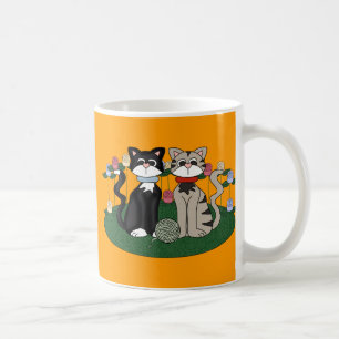 Two Cats Coffee Mug
