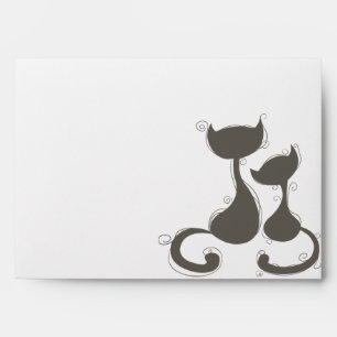 Two Cats Envelope