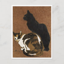 Two Cats Steinlen
